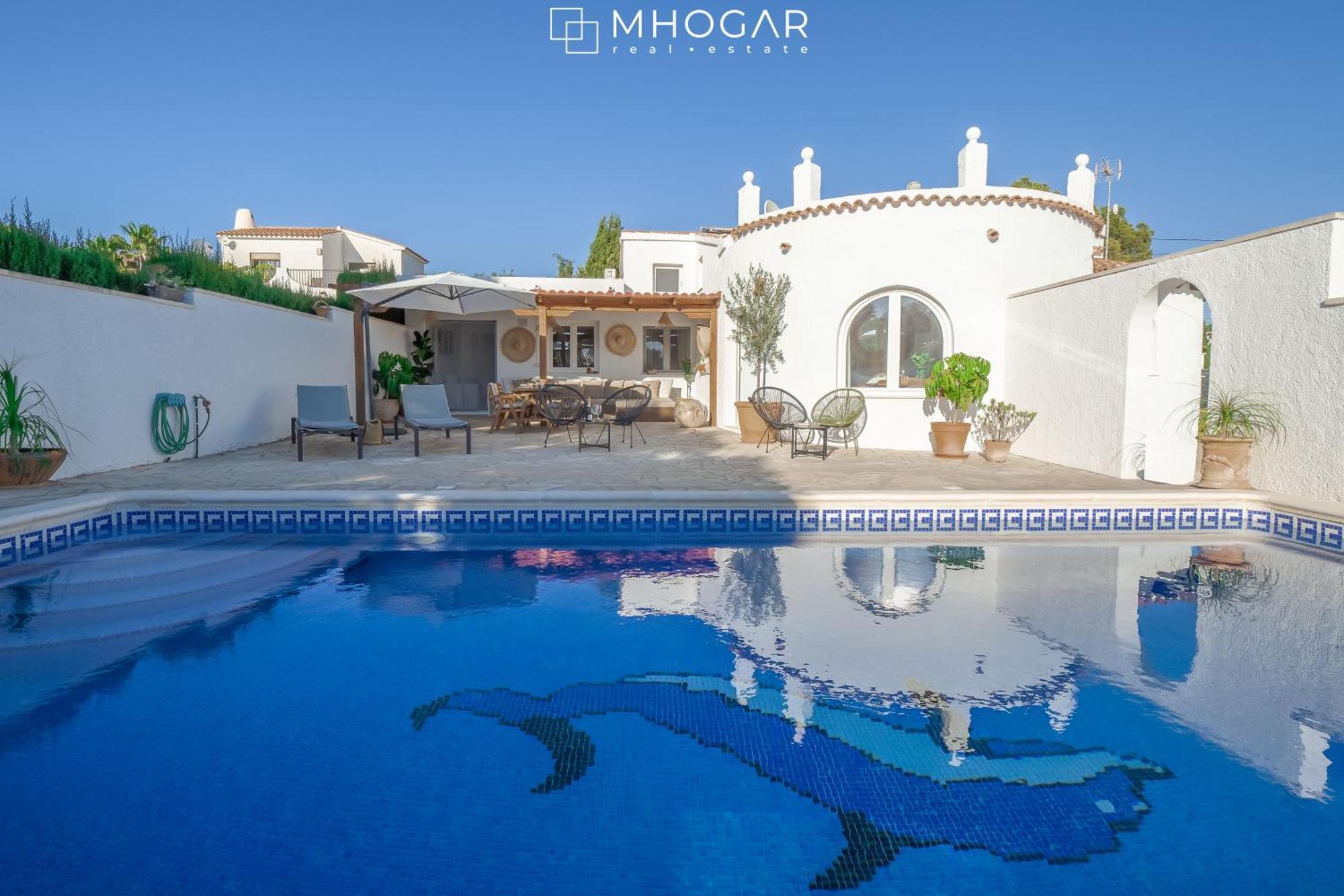 Casa La Motuca - Calpe Costa Blanca Villa Eksteriør billede