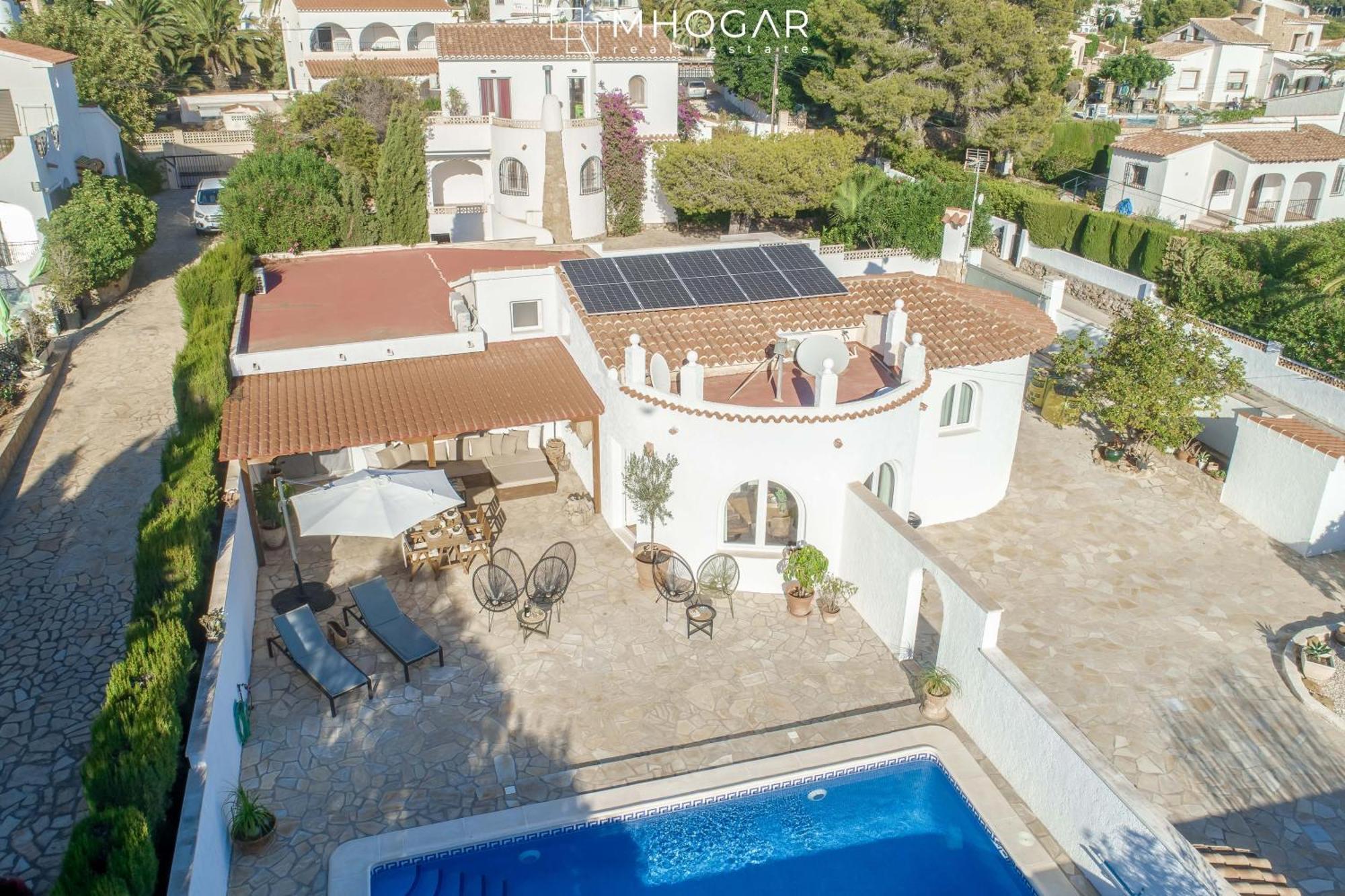 Casa La Motuca - Calpe Costa Blanca Villa Eksteriør billede