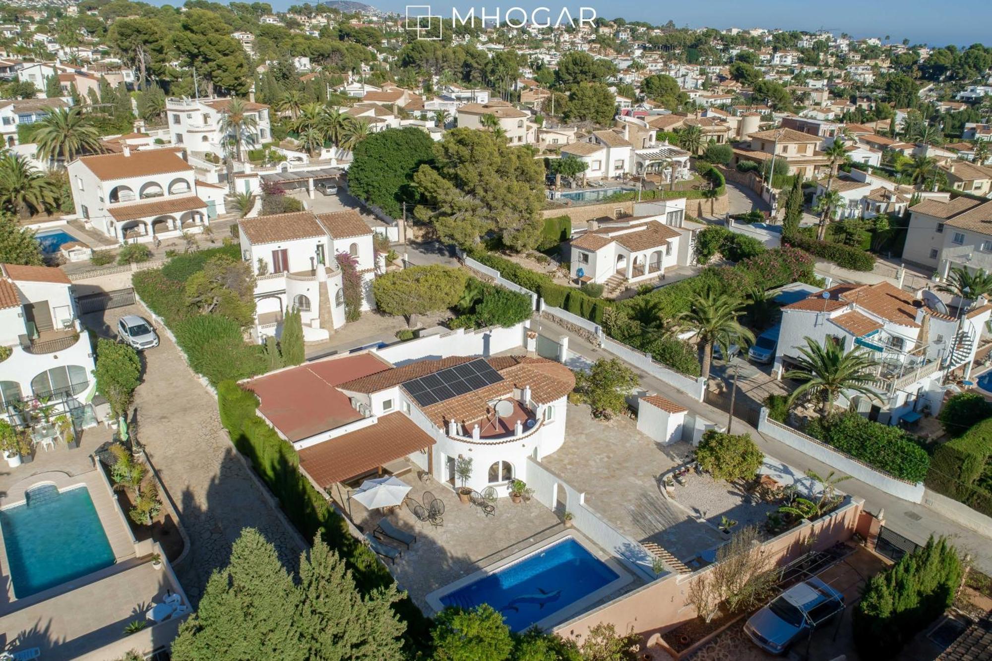 Casa La Motuca - Calpe Costa Blanca Villa Eksteriør billede